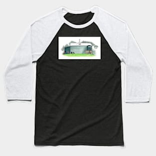 Rakeahua Hut - Stewart Island Baseball T-Shirt